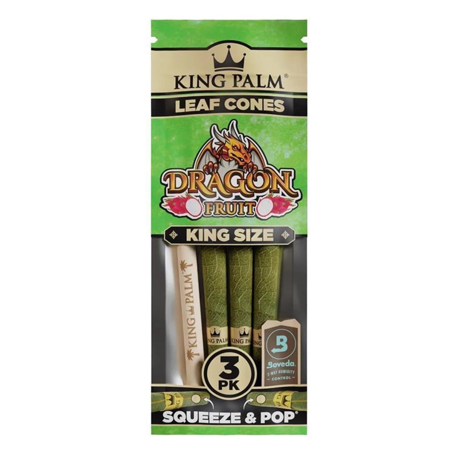 King Palm PreRolled Palm Cones (3 Stück) - Flavored King Palm